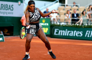Serena Williams of the USA plays Sofia Kenin of the USA during their women?s third round match during the French Open tennis tournament at Roland Garros in Paris, France, 01 June 2019. EPA-EFE/SRDJAN SUKI